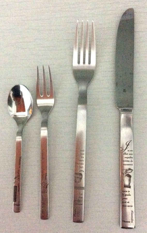 True Lyric (Stainless) Fork by WMF Flatware-1
