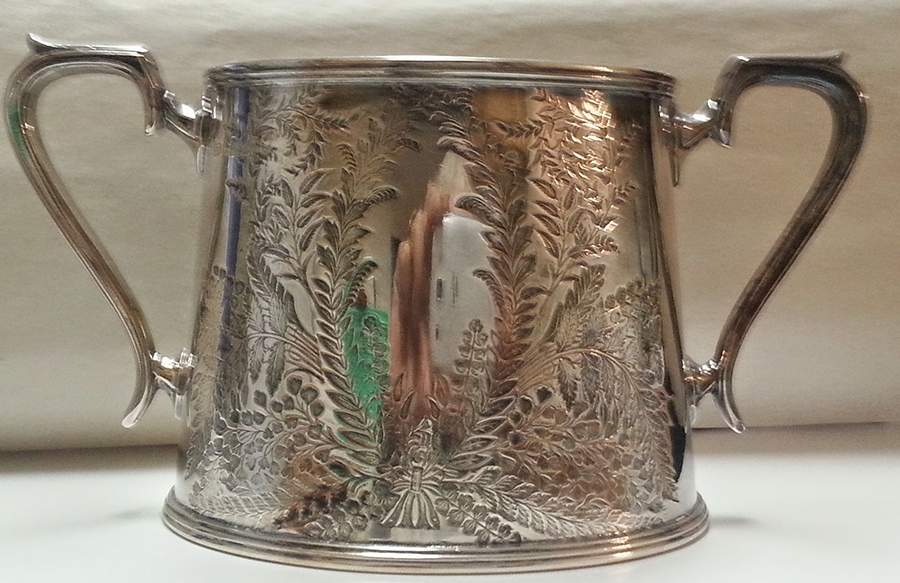 53282 (Silverplate, Hollowware) Silverplate Open Sugar Bowl by Walker & Hall-1