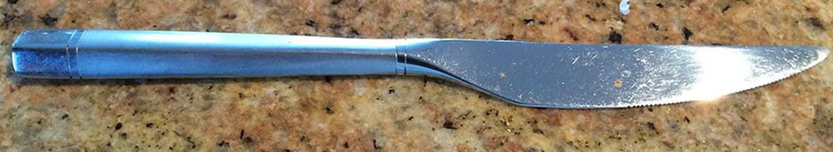 WAS247 (Stainless) Modern Solid Knife by Wallace Silver-1