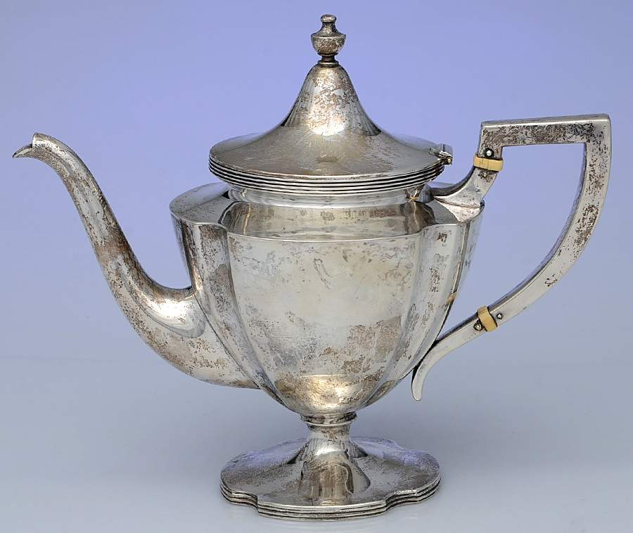 417 (Sterling, Hollowware) Teapot by Watson-1