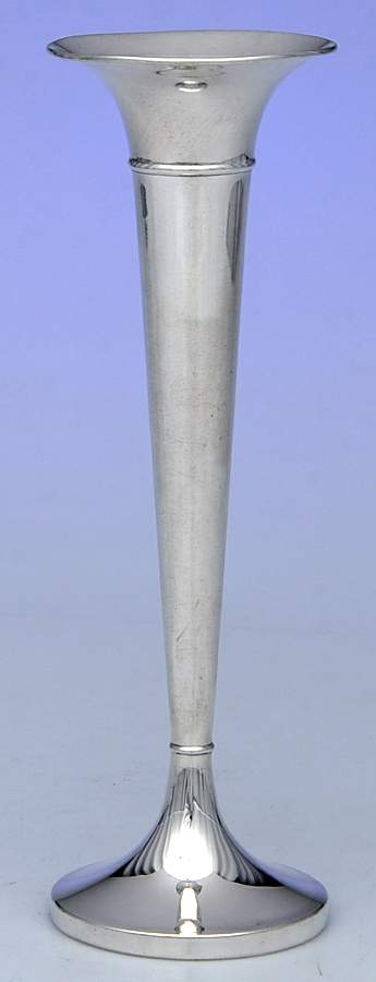 5081 (Sterling, Hollowware) 8" Weighted Vase by Watson-1