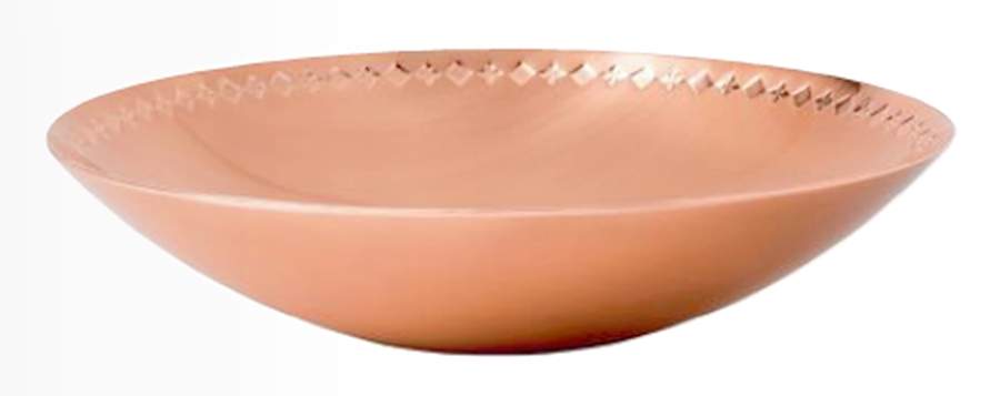 Arris  (Silverplate, Copper, Hollowware) Round Centerpiece by Wedgwood Silver-1