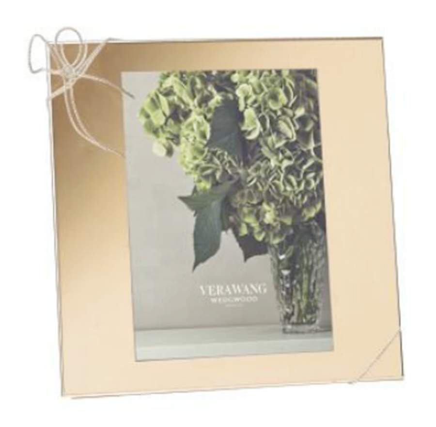 Love Knots (Gold Electroplate, Hollowware) 5" X 7" Picture Frame by Wedgwood Silver-1