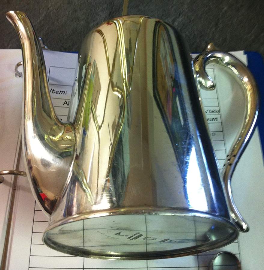 55607 (Silverplate, Hollowware) Teapot by Walker & Hall-1