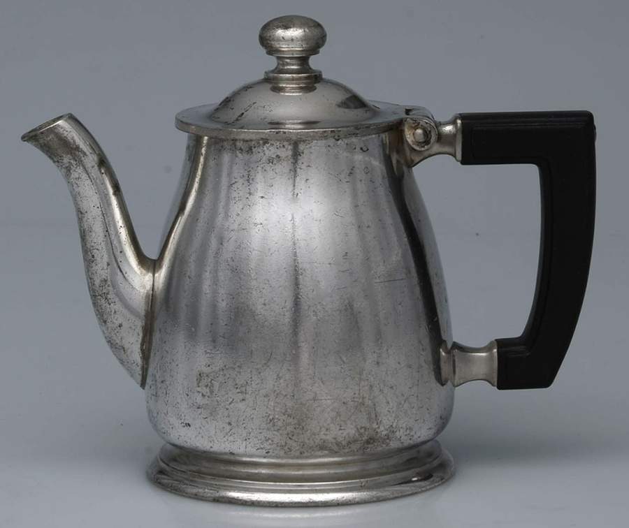 28-R (Silverplate, Hollowware) Mini Teapot by Wallace Silver-1