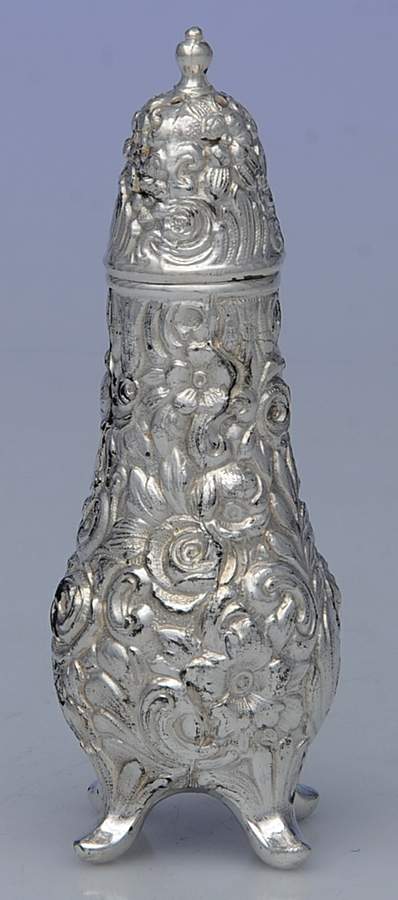 0103 (Silverplate, Hollowware) Salt Shaker by Weidlich Bros Mfg Co-1
