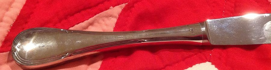 Grand Ribbon (Silverplate) Modern Hollow Knife by WMF Flatware-1