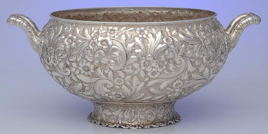 2872 (Sterling, Hollowware) Tureen No Lid by Whiting Manf Co-1