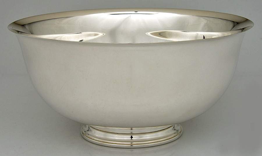 Paul Revere Bowls (Silverplate, Hollowware) 12" Paul Revere Bowl by W & S Blackington Co-1