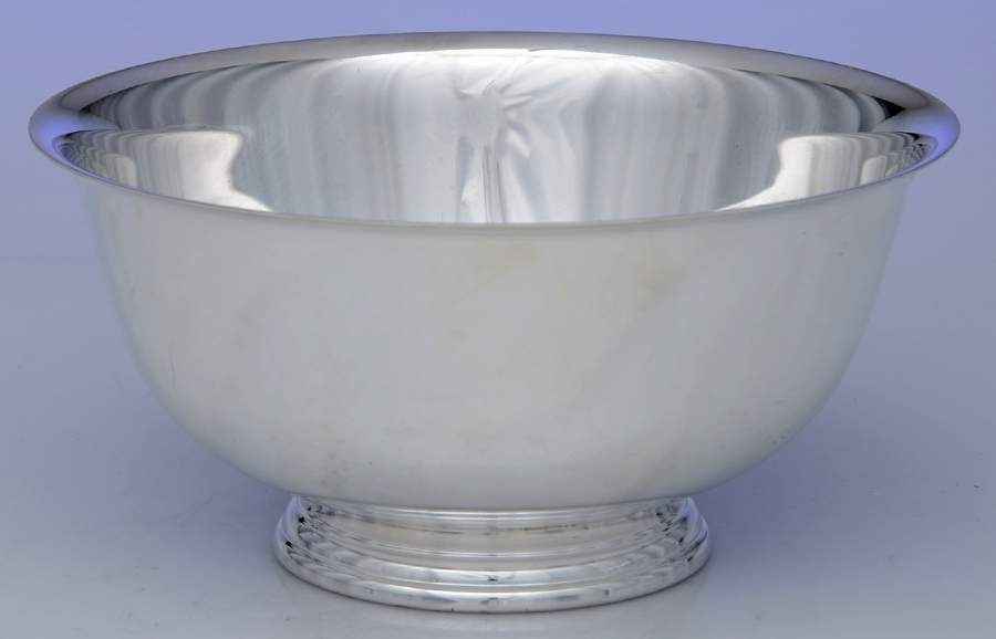 Paul Revere Bowls (Silverplate, Hollowware) 7" Paul Revere Bowl by W & S Blackington Co-1