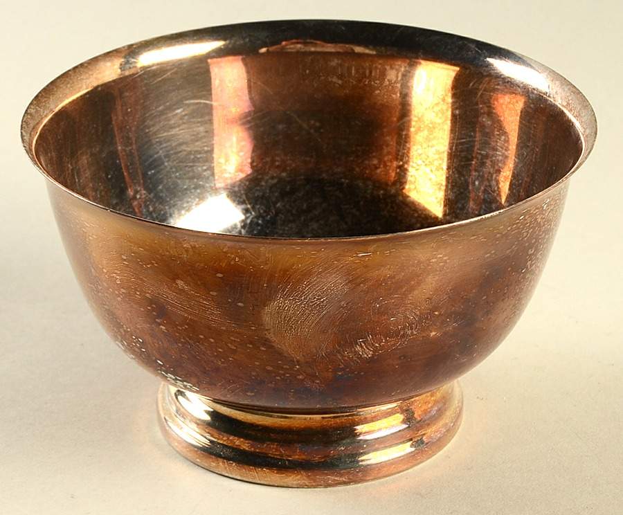 Paul Revere Bowls (Silverplate, Hollowware) 5" Paul Revere Bowl by W & S Blackington Co-1
