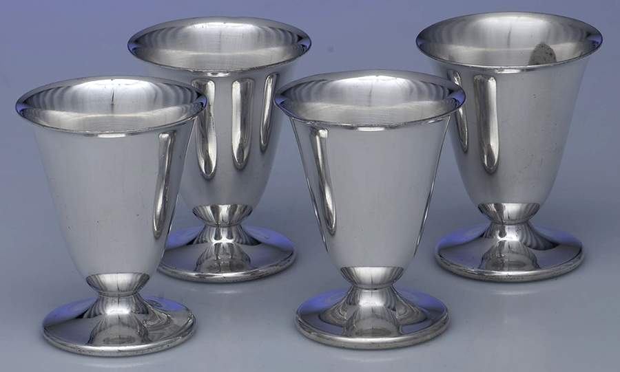 V8089 (Silverplate, Hollowware) Cordial Cup - Set of 4 by Wallace Silver-1