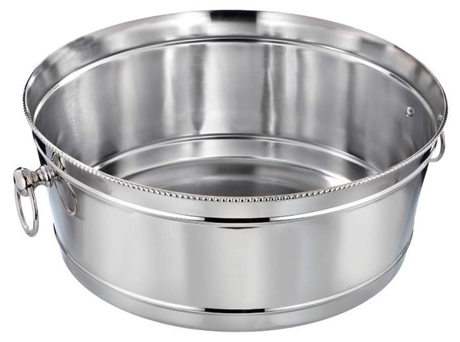 Town & Country (Metal, Hollowware) Ice Bucket by Waterford-1