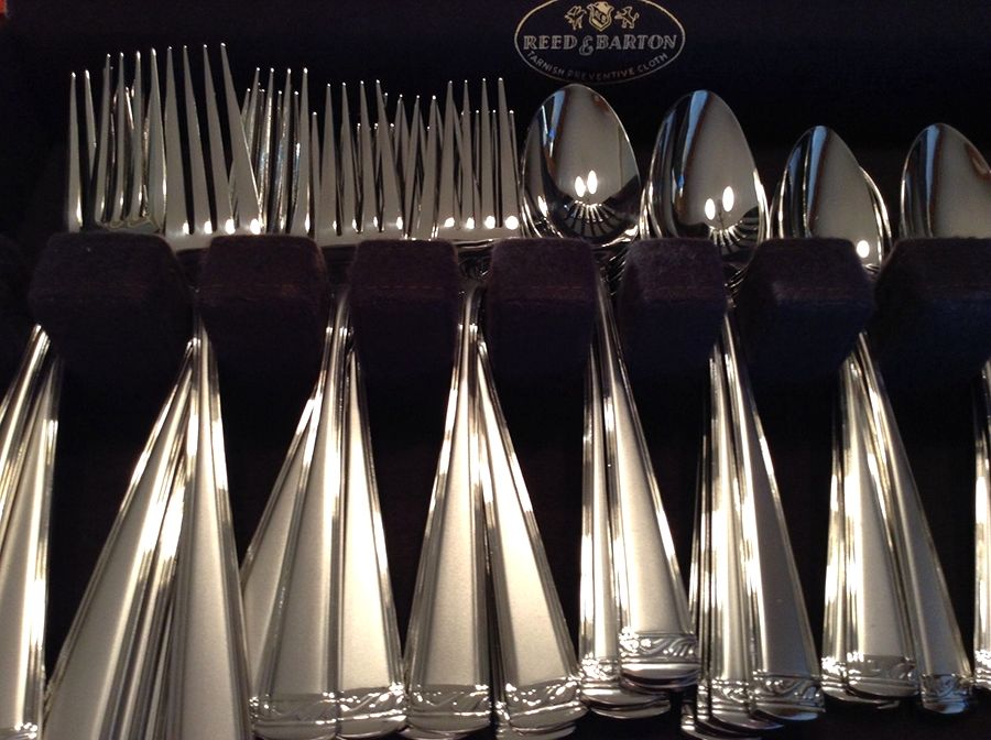 Landmark Platinum Frosted (Stainless) Fork by Wallace Silver-1