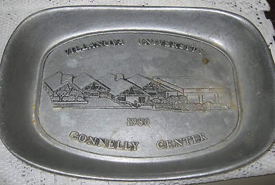 Villanova University (Armetale, Hollowware) 9" Bread Tray by Wilton Armetale-1