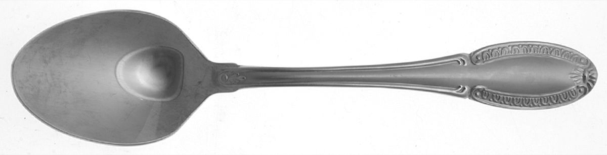 Venetian Frost (Stainless-Dot Tip) Teaspoon by Wallace Silver-1