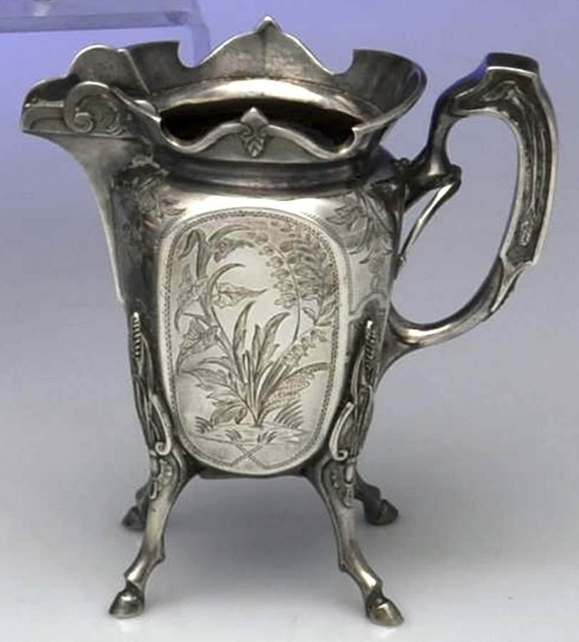 137 (Silverplate, Hollowware) Creamer by Wilcox Silverplate-1