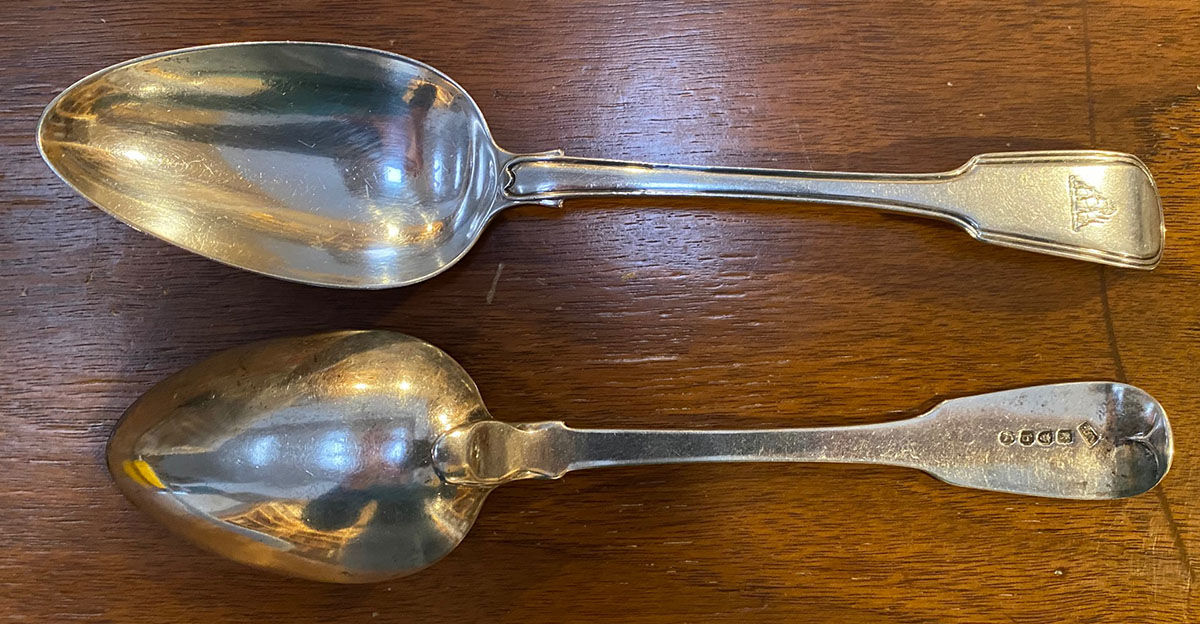 WME12 (Sterling) Tablespoon (Serving Spoon) by William Eaton-1