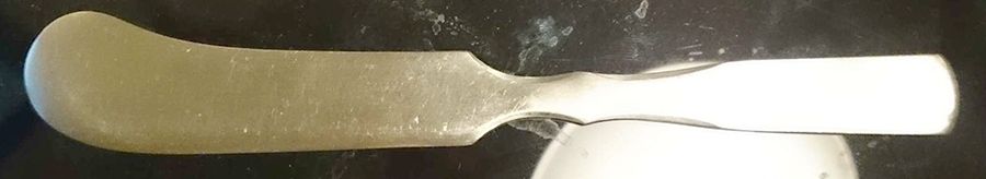 WZN2 (Stainless) Flat Handle Butter Spreader by Winzen Stainless-1