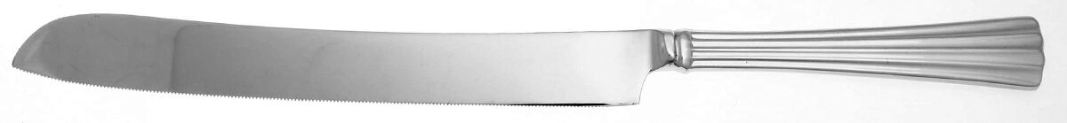 Covington (Stainless) Wedding Cake Knife with Stainless Blade HC by Waterford-1