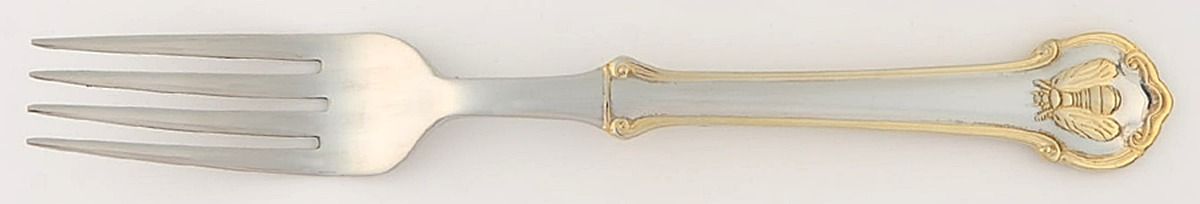 Gold Napoleon Bee (Stainless) Fork by Wallace Silver-1