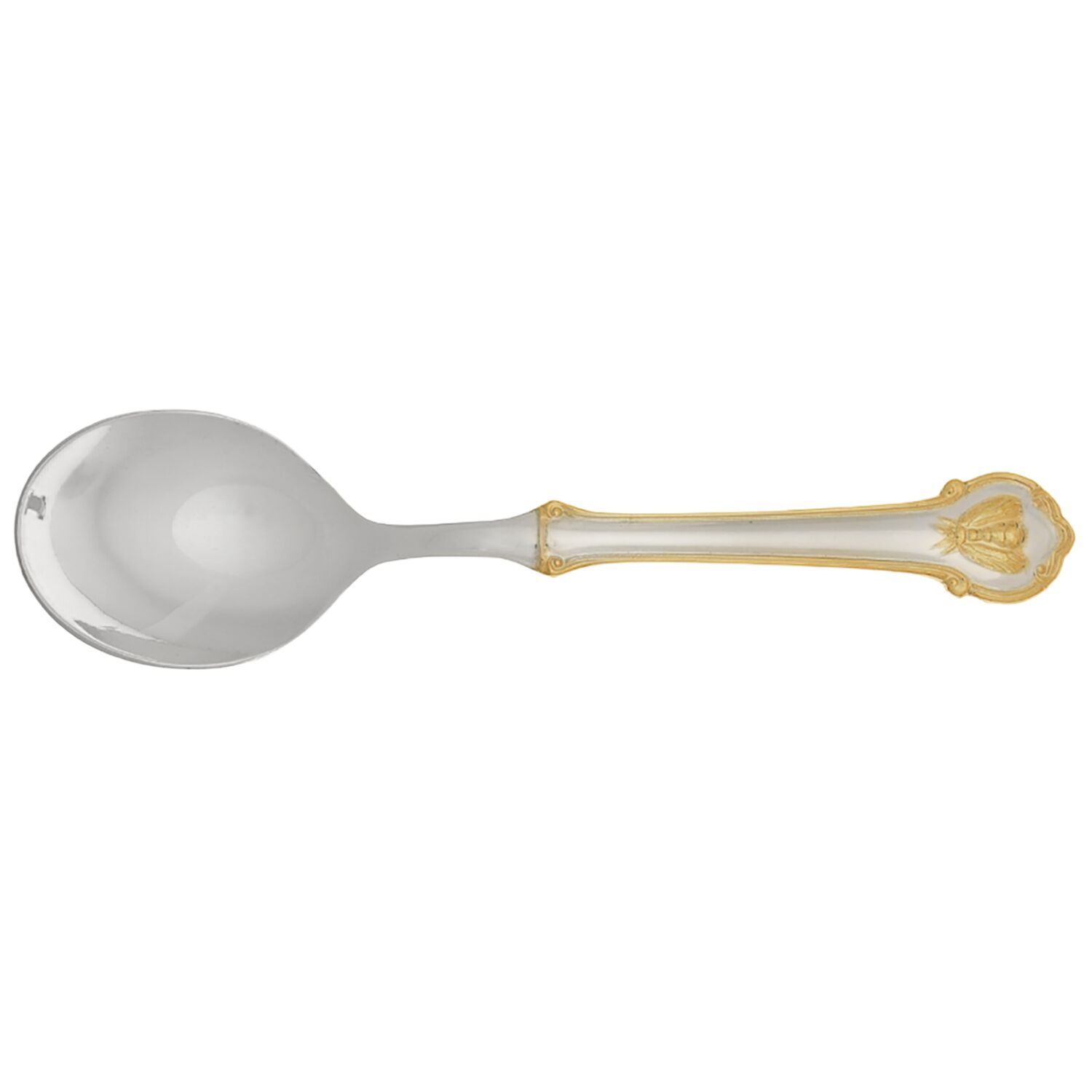 Gold Napoleon Bee (Stainless) Sugar Spoon by Wallace Silver-1