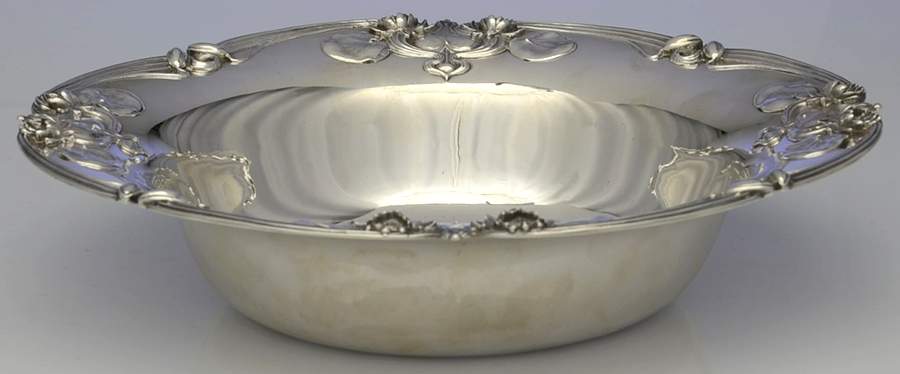 6794 (Sterling, Hollowware) 12" Round Vegetable by Whiting Manf Co-1