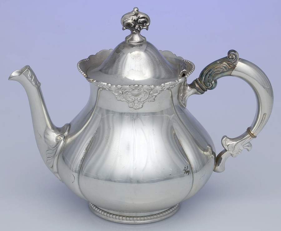 5079 (Silverplate, Hollowware) Teapot by Wilcox Silverplate-1