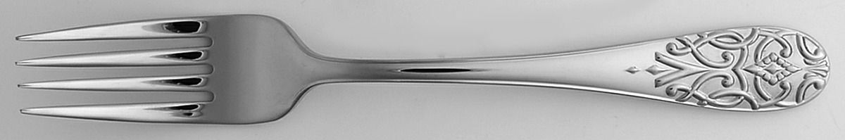Vera Harrow (Stainless) Individual Salad Fork by Wedgwood Silver-1