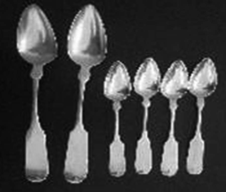 W0S1 (Coin) Dessert/Oval Soup Spoon by W. M. Savage-1