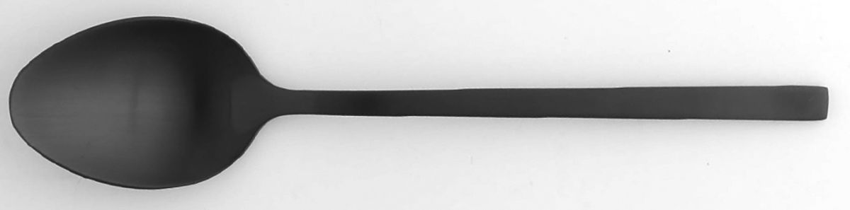 Matte Black (Stainless) Teaspoon by West Elm-1