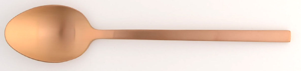Rose Gold (Gold Electroplate) Place/Oval Soup Spoon by West Elm-1