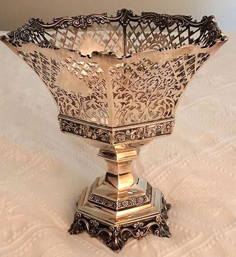 2132 (Sterling, Hollowware) Sterling Centerpiece by Whiting Manf Co-1
