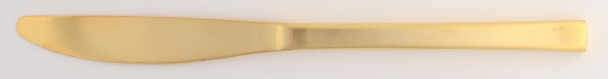 Gold (Gold Electroplate) Modern Solid Knife by West Elm-1