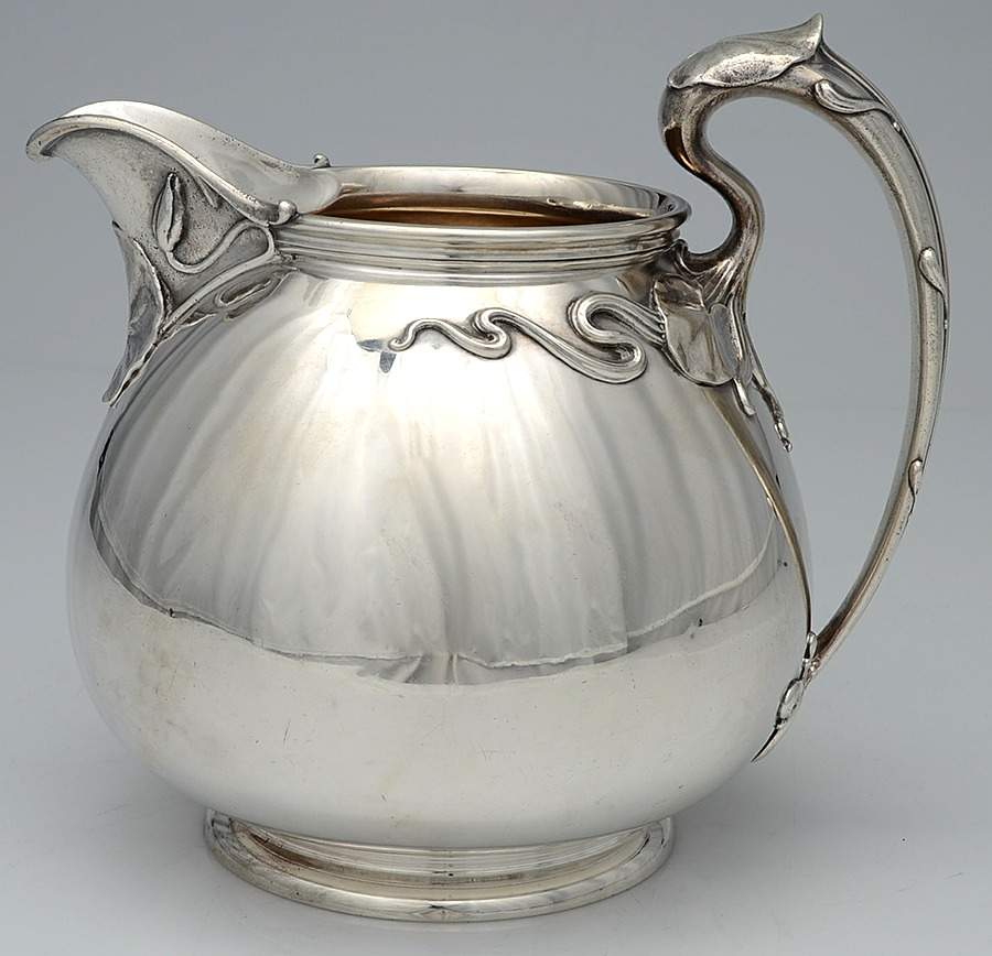 6829 (Sterling, Hollowware) 96 Oz Water Pitcher by Whiting Manf Co-1