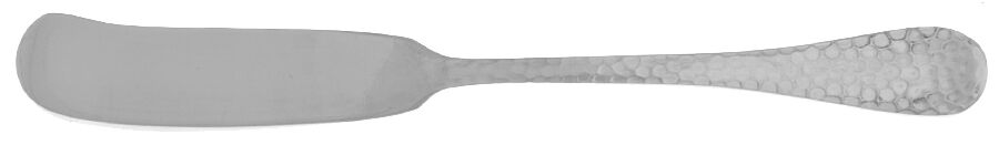 Satin Brooklyn (Stainless) Flat Handle Butter Spreader by Wallace Silver-1