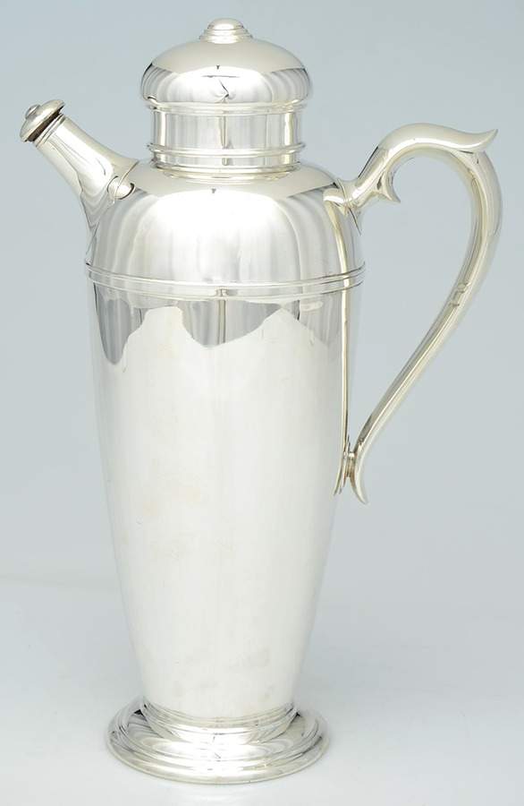 A643 (Sterling, Hollowware) Cocktail Shaker by Watson-1