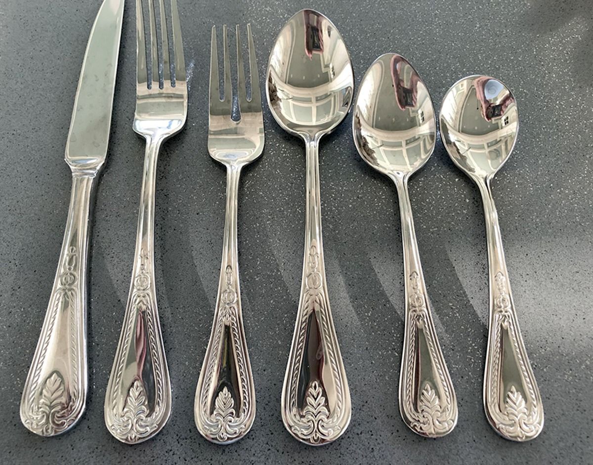 American Cotillion Stainless Fork by William Roberts Silv-1