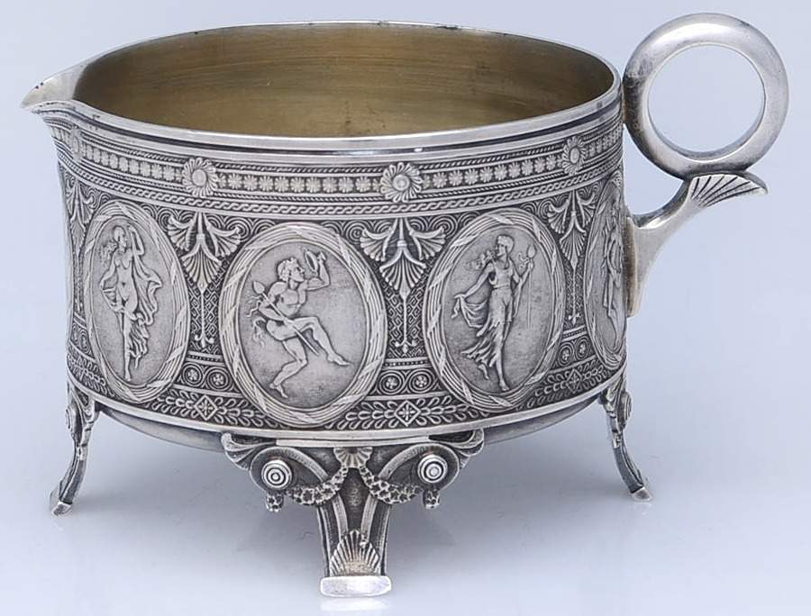 402 (Sterling, Hollowware) Creamer by Whiting Manf Co-1