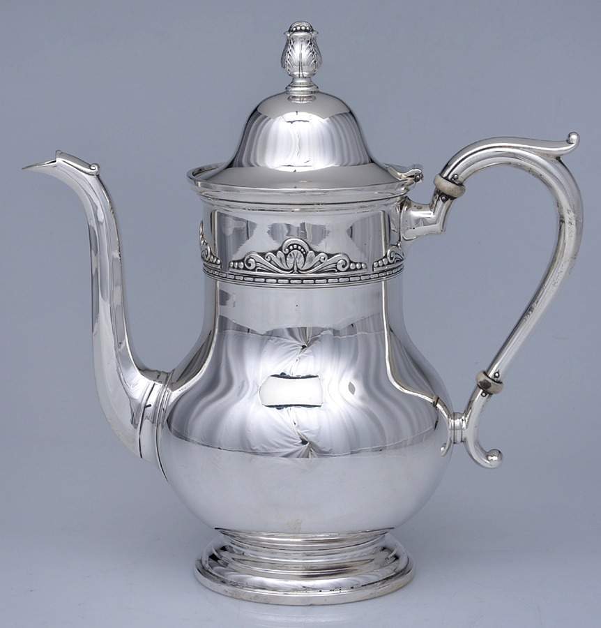 Juliana (Sterling, Hollowware) Coffee Pot by Watson-1