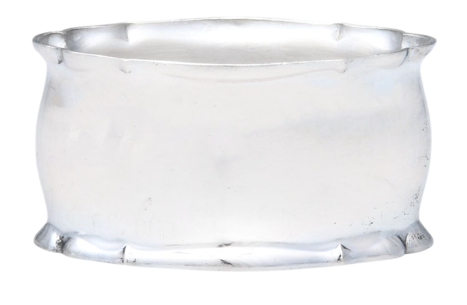 WKS1 (Sterling) Oblong Napkin Ring by M H Wilkens & Sohne-1