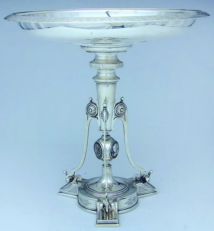 Medallion (Sterling, Hollowware) Tazza by WILLIAM GALE, JR.-1