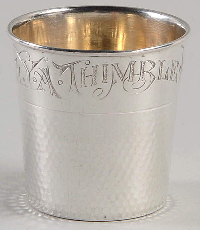 8575 (Sterling, Hollowware) Shot Glass by Webster Co-1