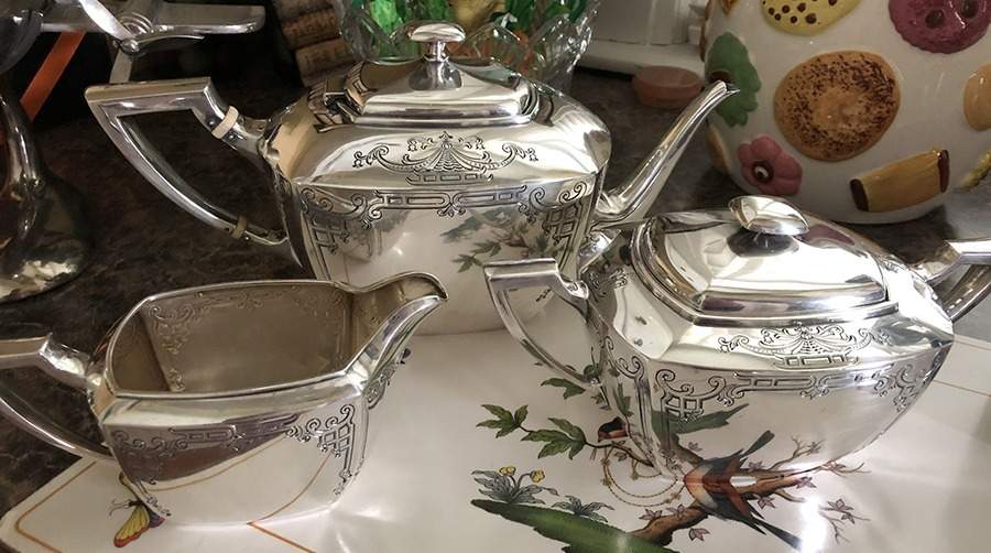 9161E (Sterling, Hollowware) Coffee Pot by Whiting Manf Co-1