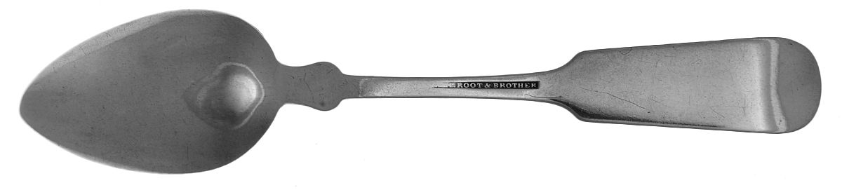 Coin Silver Flatware Teaspoon by W N Root & Brother-2