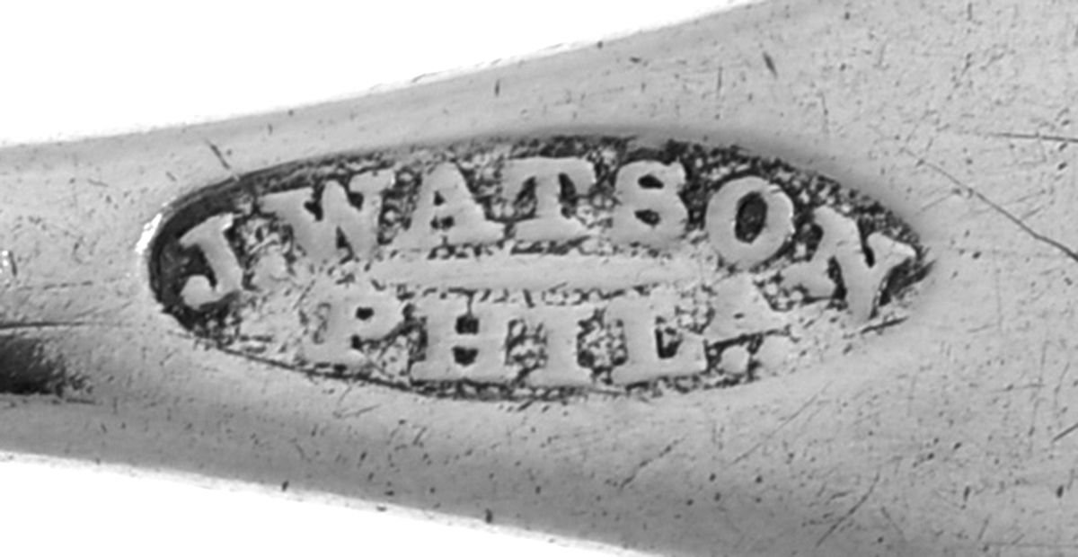 Coin Silver Flatware Dessert/Oval Soup Spoon by James Watson-3
