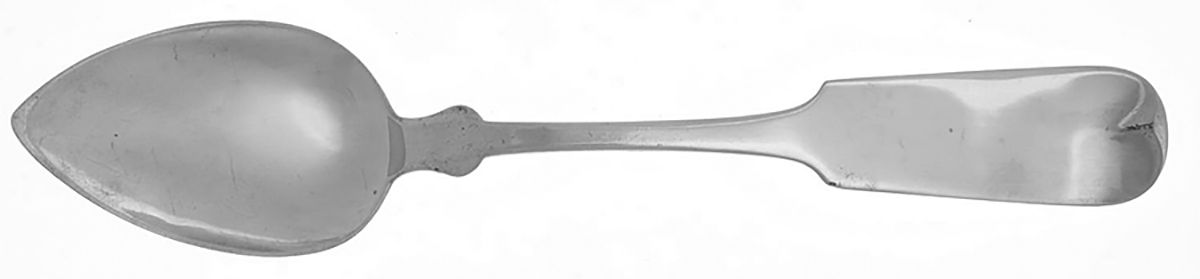Coin Silver Flatware Teaspoon by C. Southworth-1