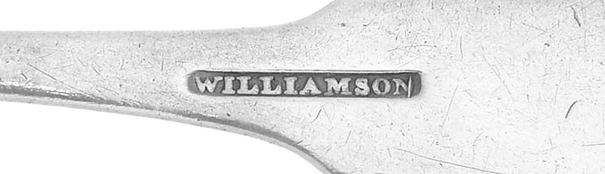 Coin Silver Flatware Teaspoon by Samuel Williamson-3