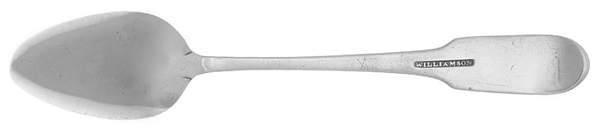 Coin Silver Flatware Teaspoon by Samuel Williamson-2