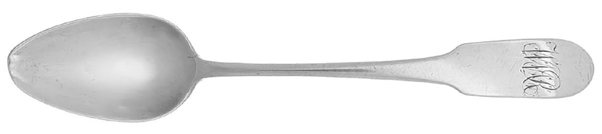 Coin Silver Flatware Teaspoon by Samuel Williamson-1